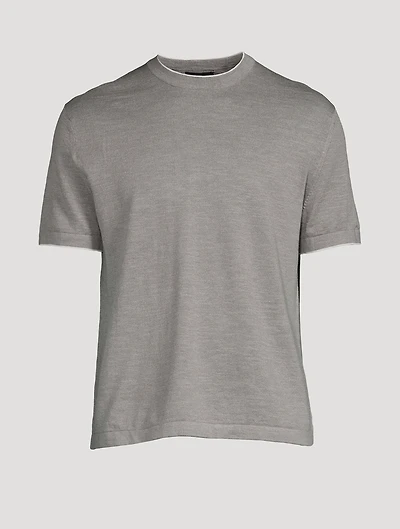 Kolben Linen And Cotton T-Shirt