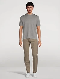 Kolben Linen And Cotton T-Shirt