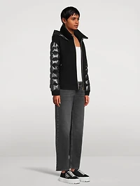 Double-Faced Wool Down Hoodie