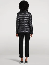 Claudia Faux Fur-Trimmed Down Jacket