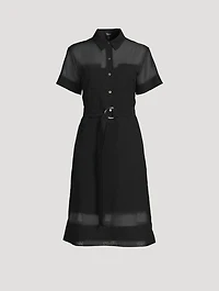 Belted Shirt Dress