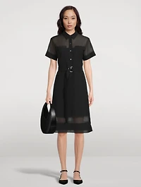 Belted Shirt Dress
