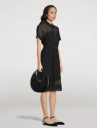 Belted Shirt Dress