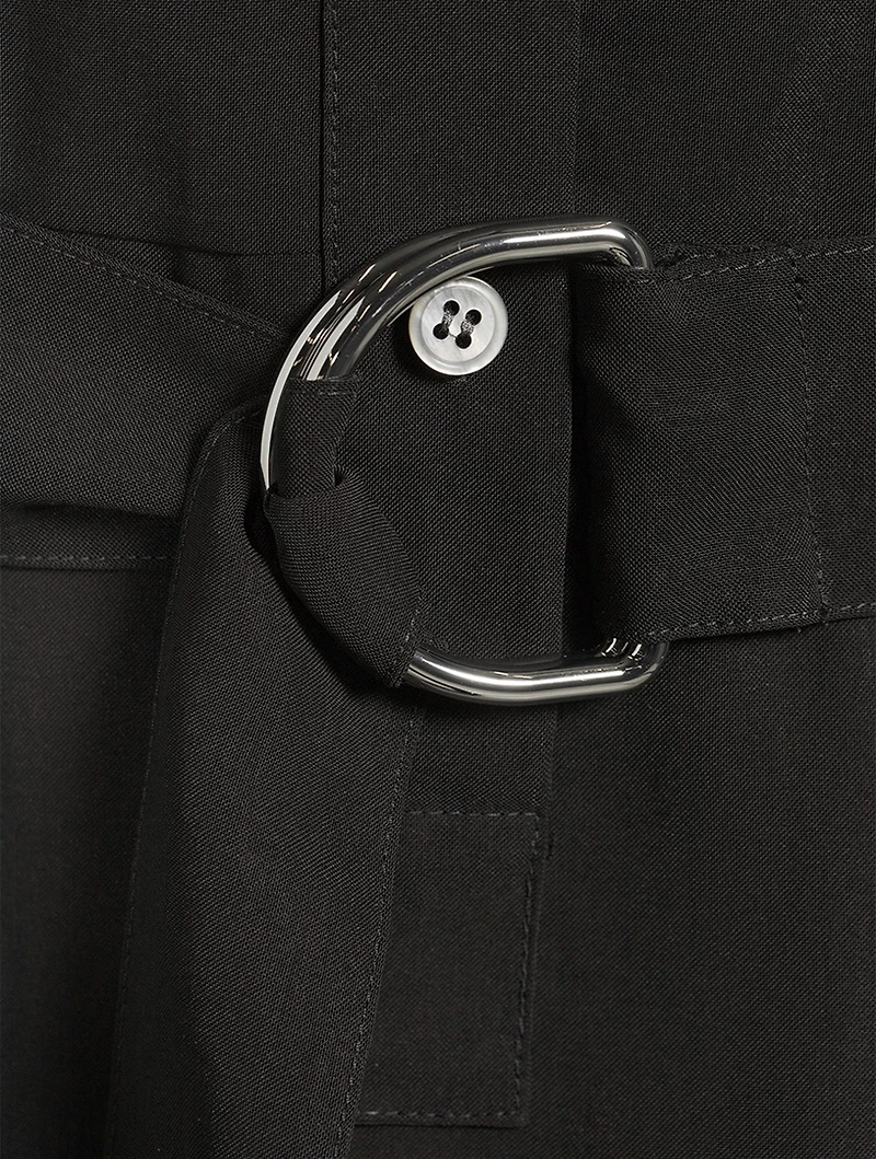 Belted Shirt Dress