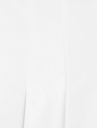 Cotton Piqué Tennis Skirt