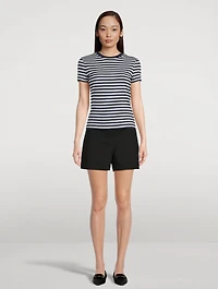 Tiny Organic Cotton T-Shirt Stripe Print