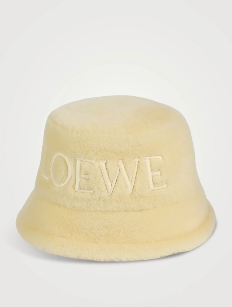 Shearling Bucket Hat