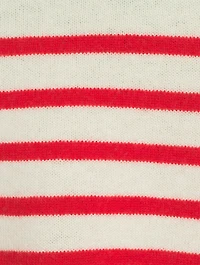 Stripe Jacquard Wool And Cashmere Sweater