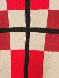 Intarsia Mockneck Sweater