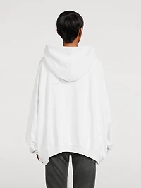 Bleed-Through Oversized Hoodie