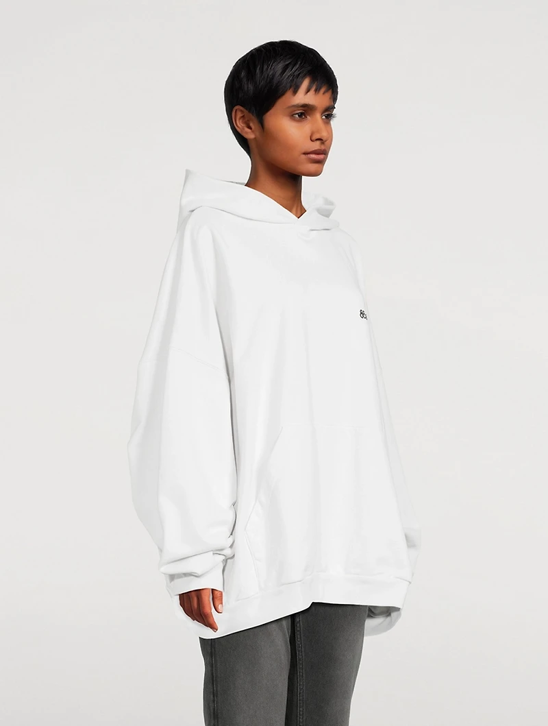 Bleed-Through Oversized Hoodie