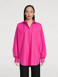 Cocoon Poplin Shirt