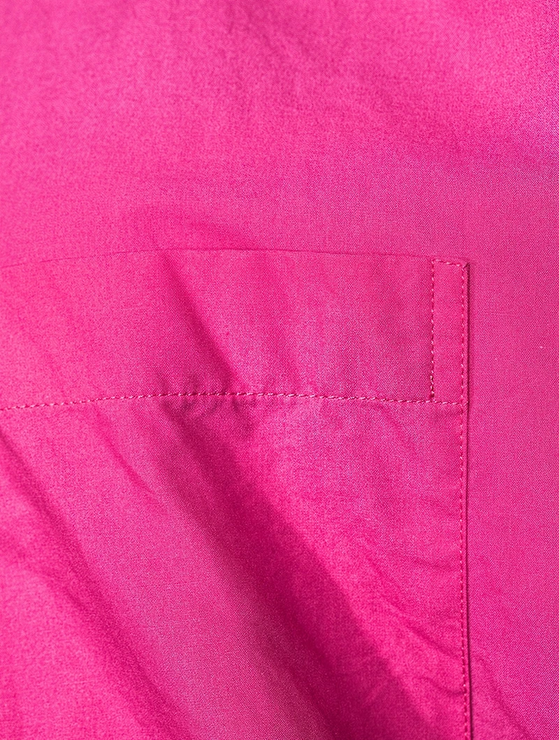 Cocoon Poplin Shirt