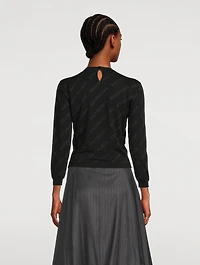 Logo Intarsia Sweater