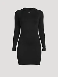 B Activewear Long-Sleeve Mini Dress