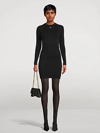 B Activewear Long-Sleeve Mini Dress