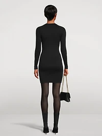 B Activewear Long-Sleeve Mini Dress