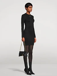 B Activewear Long-Sleeve Mini Dress