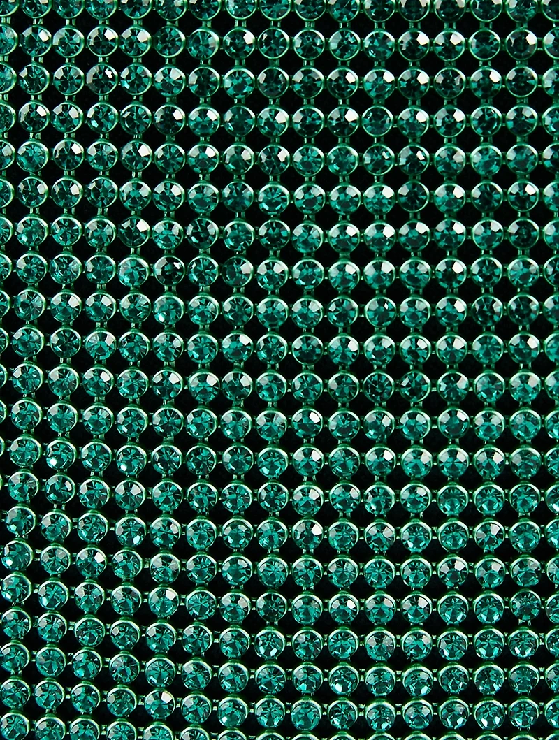 Mini Sienna Crystal Mesh Shoulder Bag