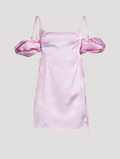 Chouchou Mini Dress Toile de Jouy Print