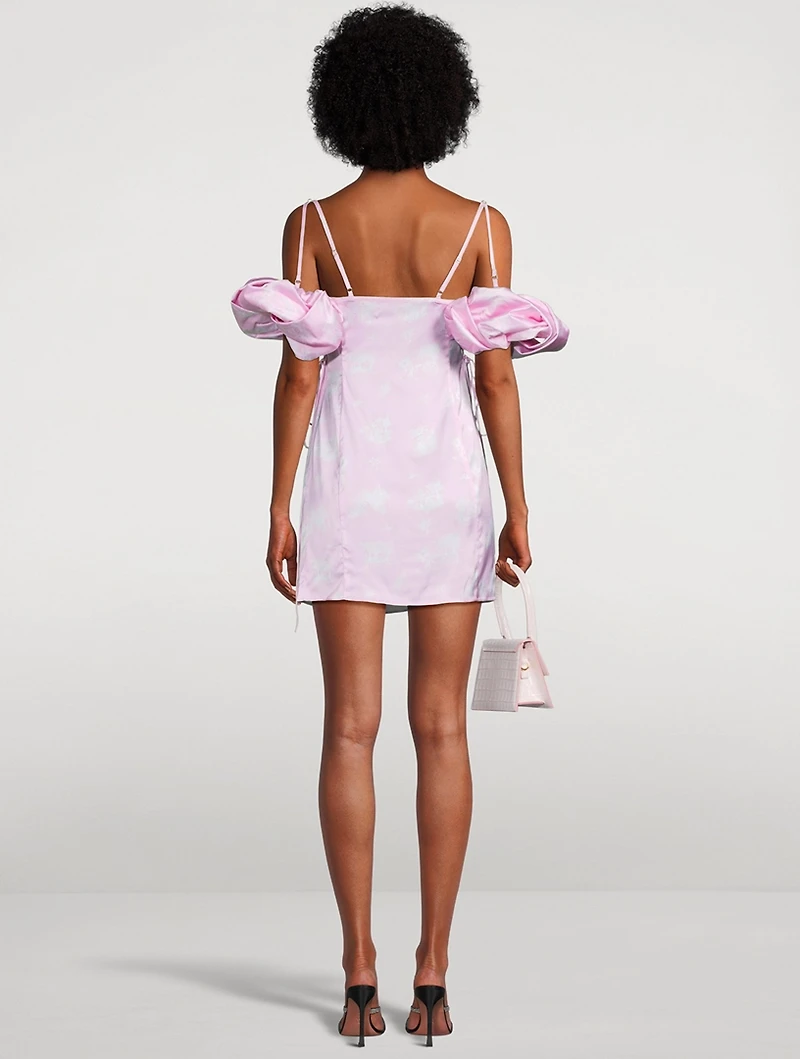 Chouchou Mini Dress Toile de Jouy Print