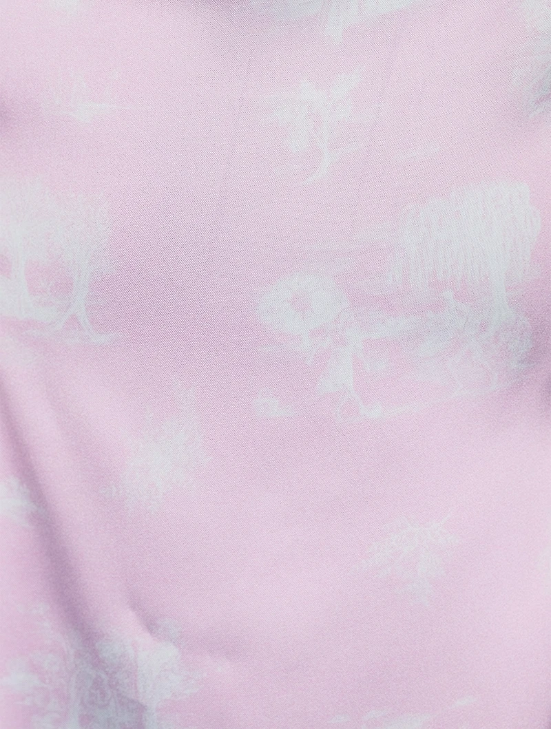 Chouchou Mini Dress Toile de Jouy Print