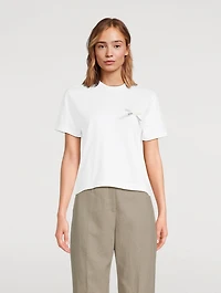 Noeud Bow-Embellished T-Shirt