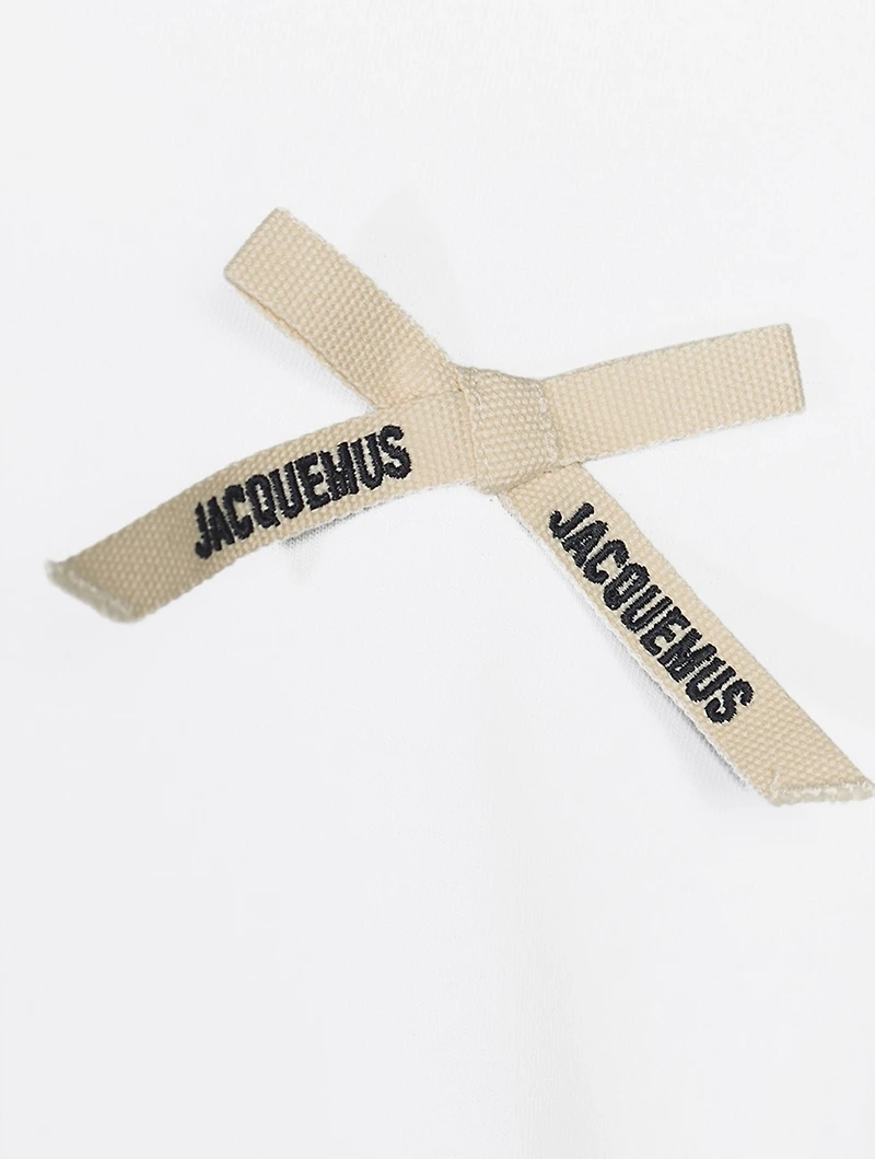 Noeud Bow-Embellished T-Shirt
