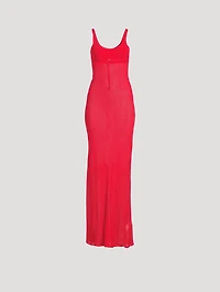 La Robe Maille Oranger Maxi Dress
