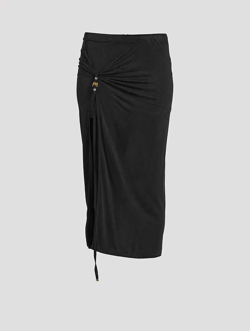 Croissant Midi Pareo Skirt