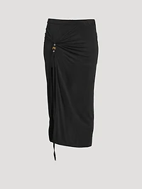 Croissant Midi Pareo Skirt