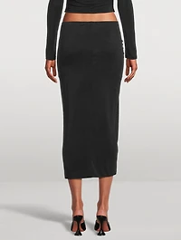 Croissant Midi Pareo Skirt