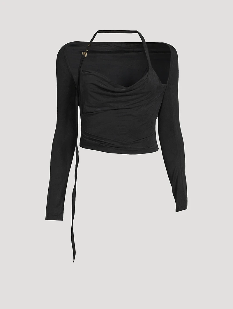 Peplo Crop Top