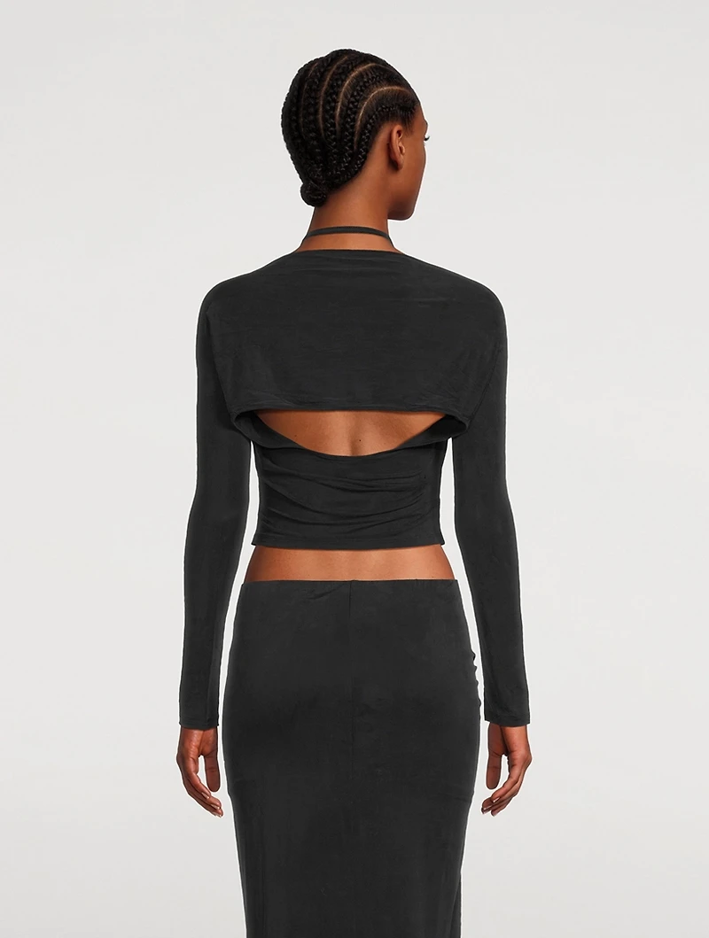 Peplo Crop Top