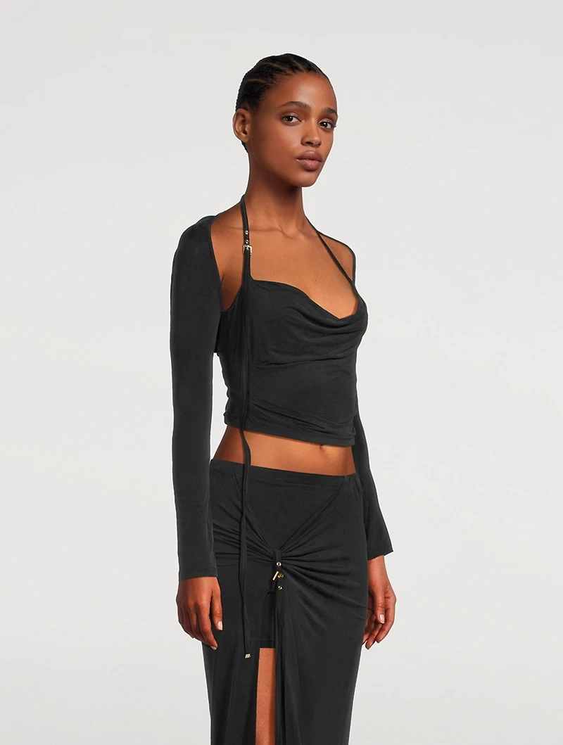 Peplo Crop Top