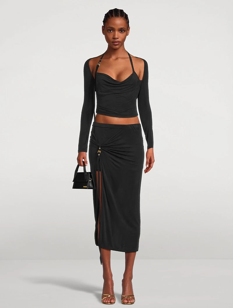 Peplo Crop Top