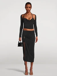 Peplo Crop Top
