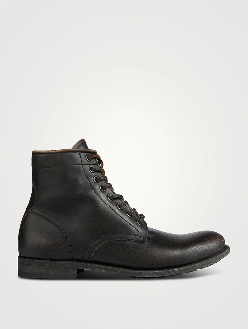 Tyler Leather Laced Boots