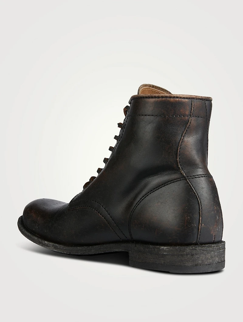 Tyler Leather Laced Boots