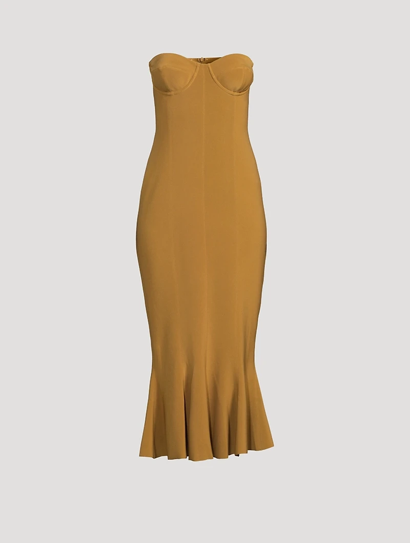 Corset Midi Dress