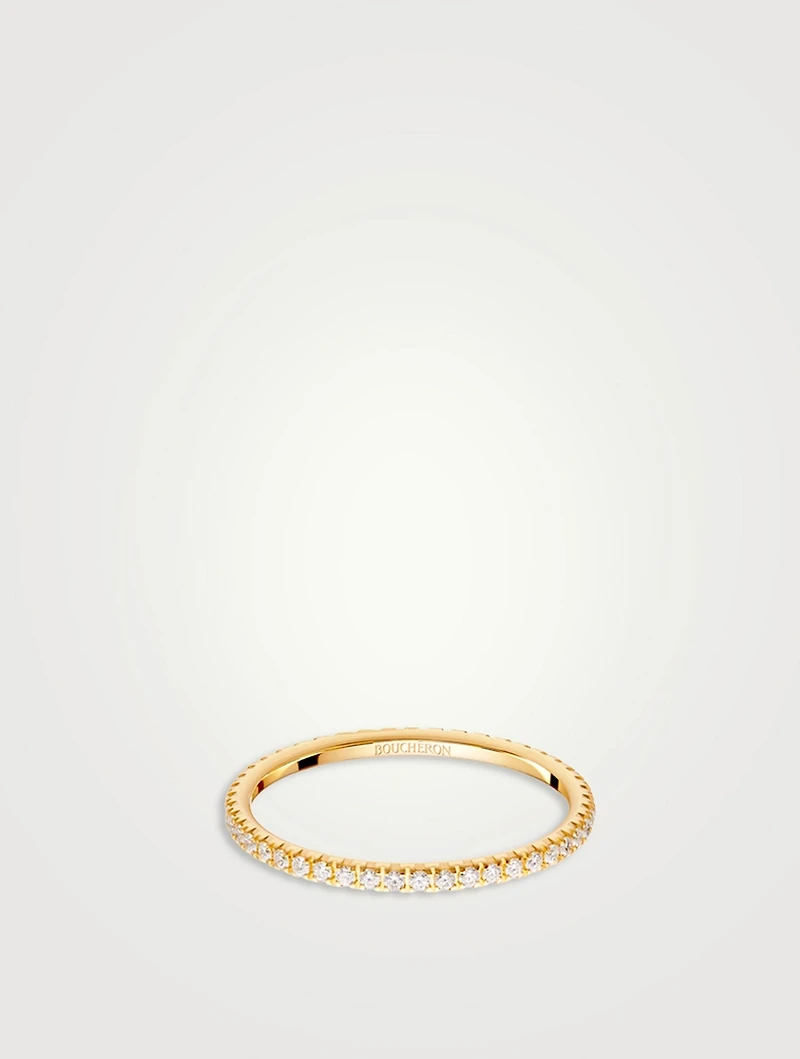 Small Epure Wedding Band With Diamonds