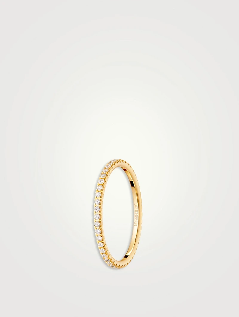 Small Epure Wedding Band With Diamonds