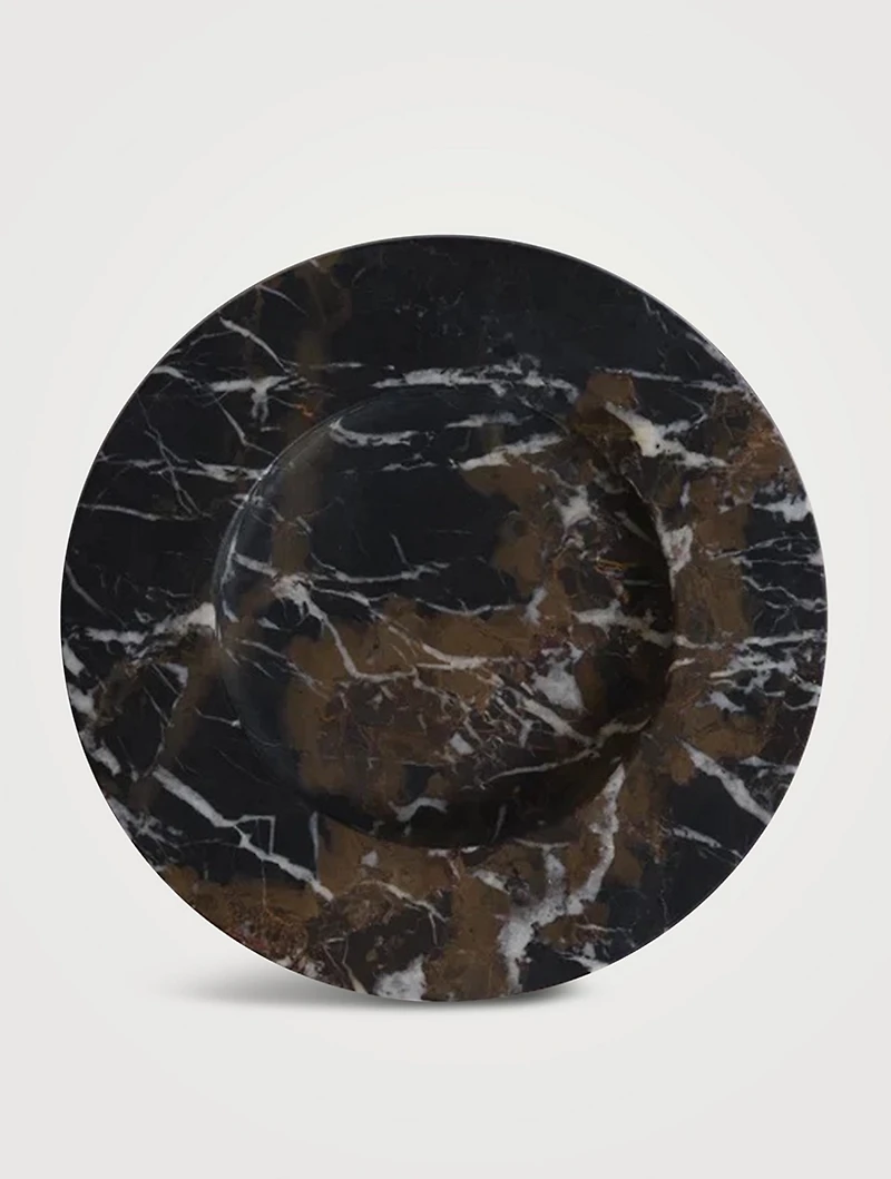 Lucas Ribbed Marble Catchall