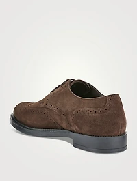 Suede Derby Shoes