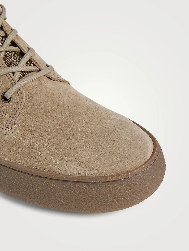 Suede Hiking Boots