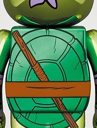 Donatello Chrome 100% & 400% Be@rbrick Set
