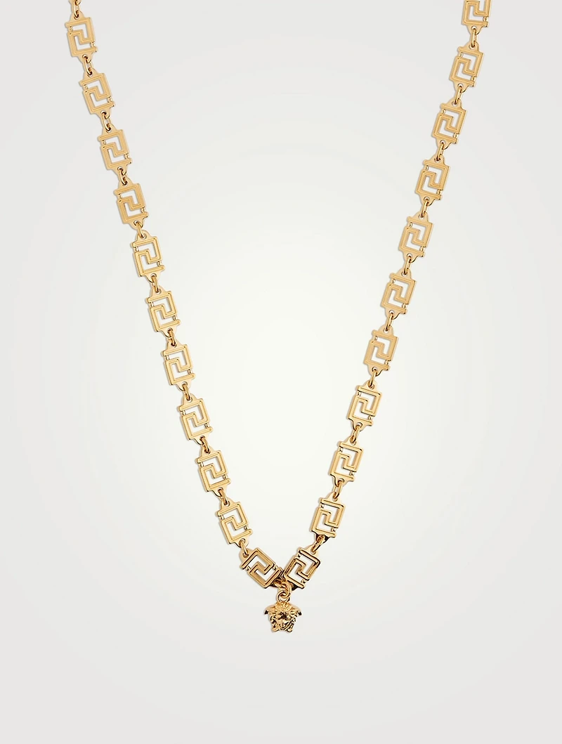 Medusa Greca Necklace