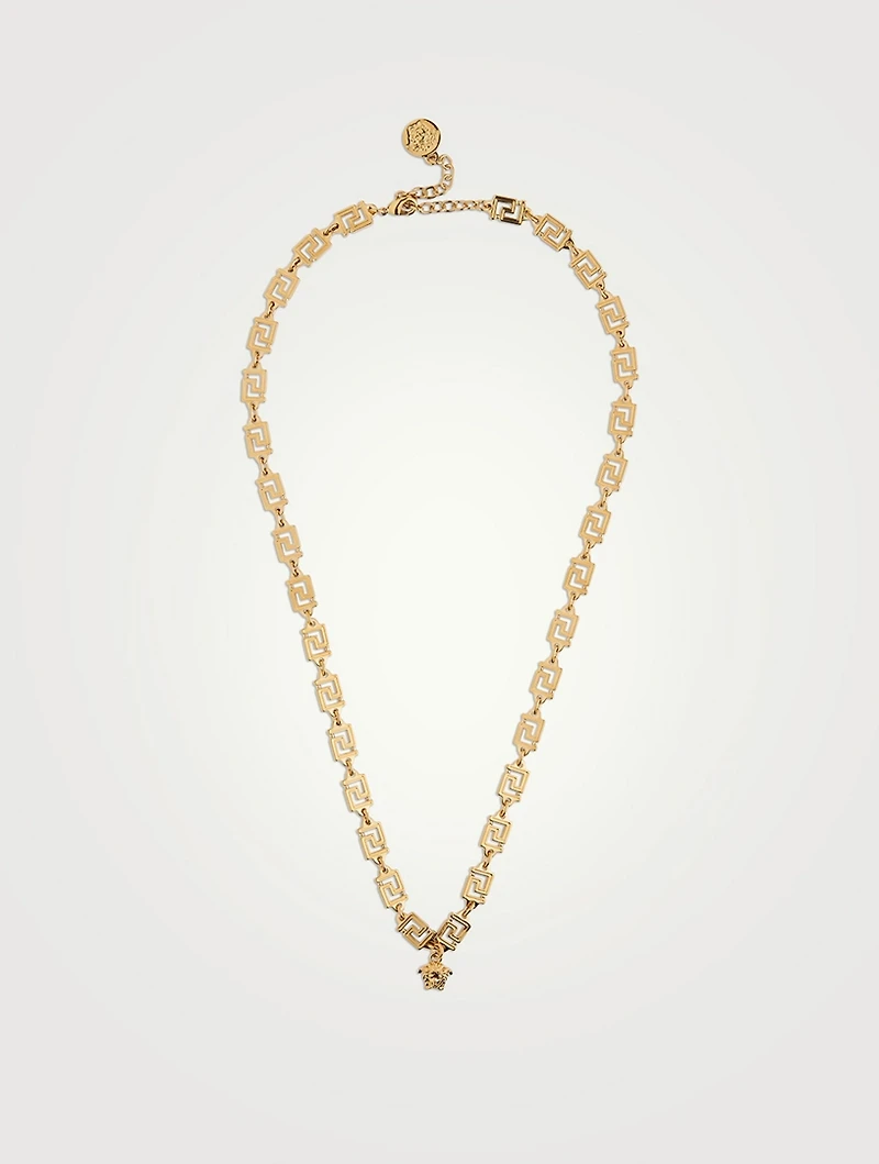 Medusa Greca Necklace