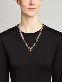 Medusa Greca Necklace