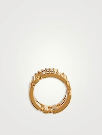 Greca Crystal Ring